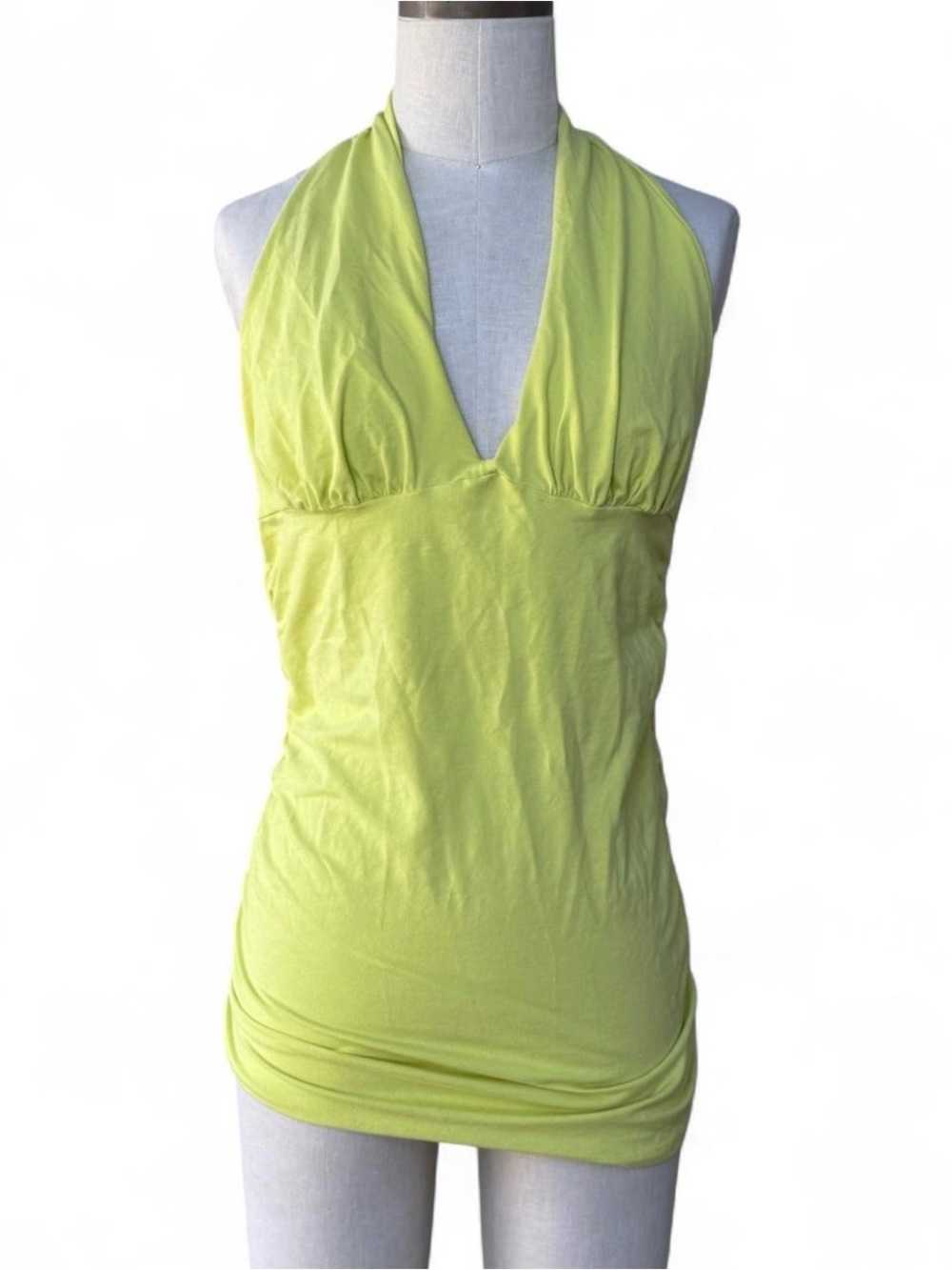 Victoria's Secret Lime Green Halter Tank Top